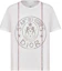 Order (W) DIOR Logo Print Crewneck T-Shirt Off-White SS22 Lengan Overdrop 243T09A4426-X0200