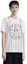 Details for (W) DIOR Logo Print Crewneck T-Shirt Off-White SS22 Lengan Overdrop 243T09A4426-X0200