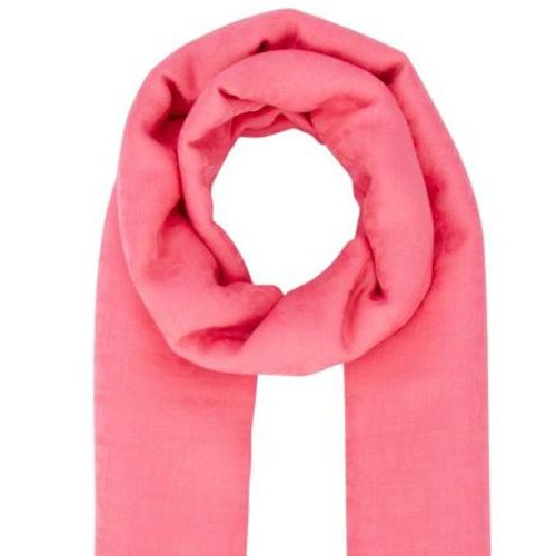 (Women) DIOR Logo Print Pink Knit Scarf for Women. 25DOB140I160 410 圖 4