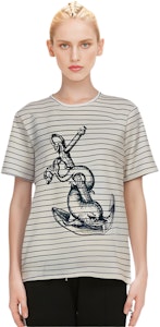 (W) 디올 로고 스트라이프 니트 반팔 티셔츠 SS22 여성 베이지. 213T12A4487-X0815 Shop (W) 디올 로고 스트라이프 니트 반팔 티셔츠 SS22 여성 베이지. 213T12A4487-X0815