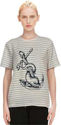 (W) DIOR Kaos Wanita Beige Lengan Pendek Crewneck Striped Logo Knit SS22. 213T12A4487-X0815 Shop (W) DIOR Kaos Wanita Beige Lengan Pendek Crewneck Striped Logo Knit SS22. 213T12A4487-X0815