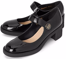 (W) 디올 블랙 라운드 토 메리제인 하이힐 KCP909CCF_S900 Order (W) 디올 블랙 라운드 토 메리제인 하이힐 KCP909CCF_S900