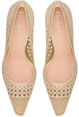 (W) Dior Tacón Alto de Malla 'Oro' KDP930LNE_S71K Purchase (W) Dior Tacón Alto de Malla 'Oro' KDP930LNE_S71K