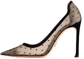 (Women) Dior Mesh Polka Dot High Heel 'Black Fashion' KCP484PMS_S900 (Women) Dior Mesh Polka Dot High Heel 'Black Fashion' KCP484PMS_S900