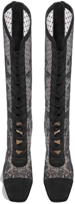 (Women) Dior Mesh Square Toe Zippered High-Top Boots 'Black' 6.5cm KCI972BYE_S900 Shop (Women) Dior Mesh Square Toe Zippered High-Top Boots 'Black' 6.5cm KCI972BYE_S900