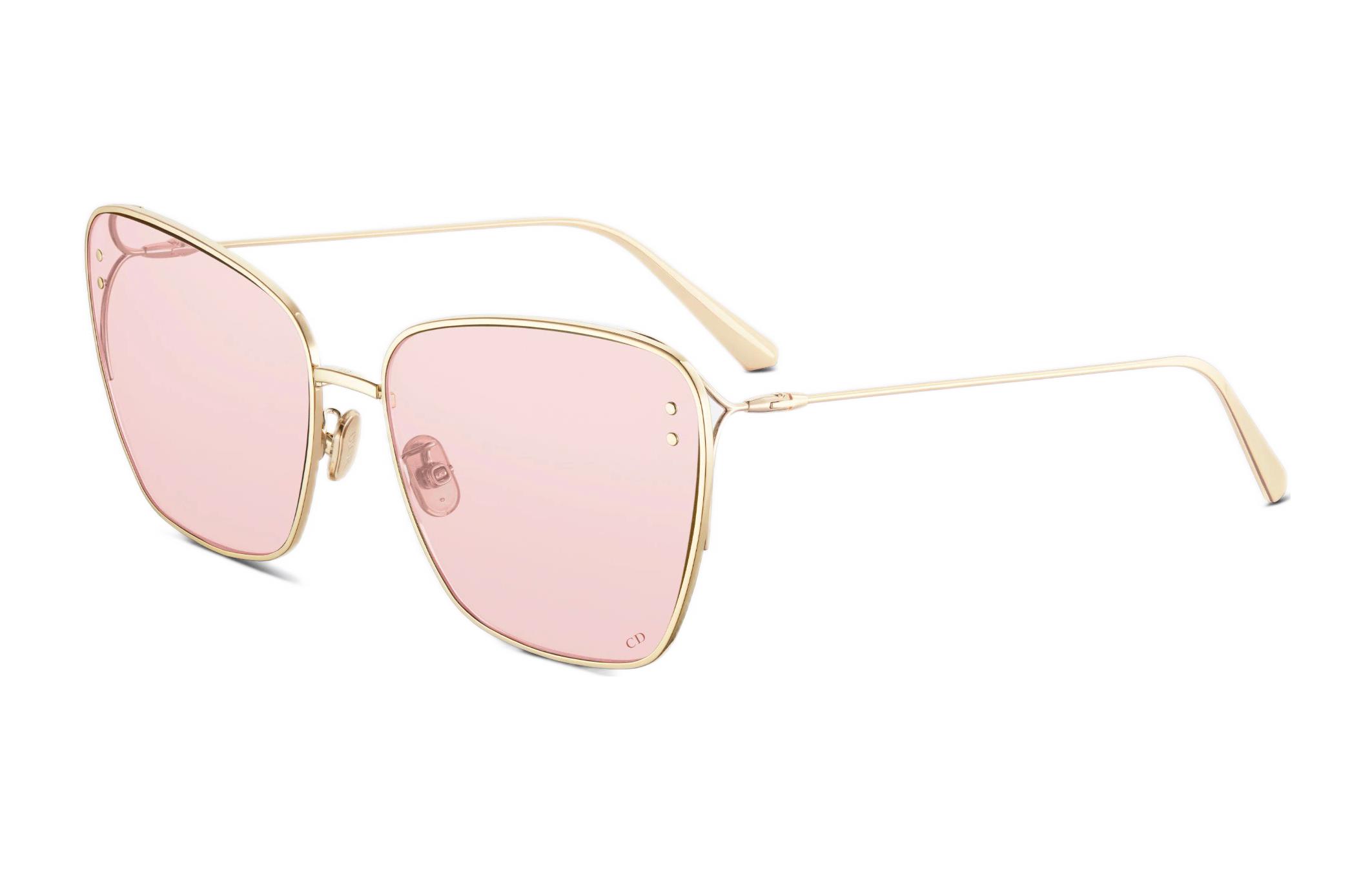 (Women) Dior Metal MIDior B2U Butterfly Sunglasses for Women - Light Pink. MISDB2UXR-B0L0 圖 2