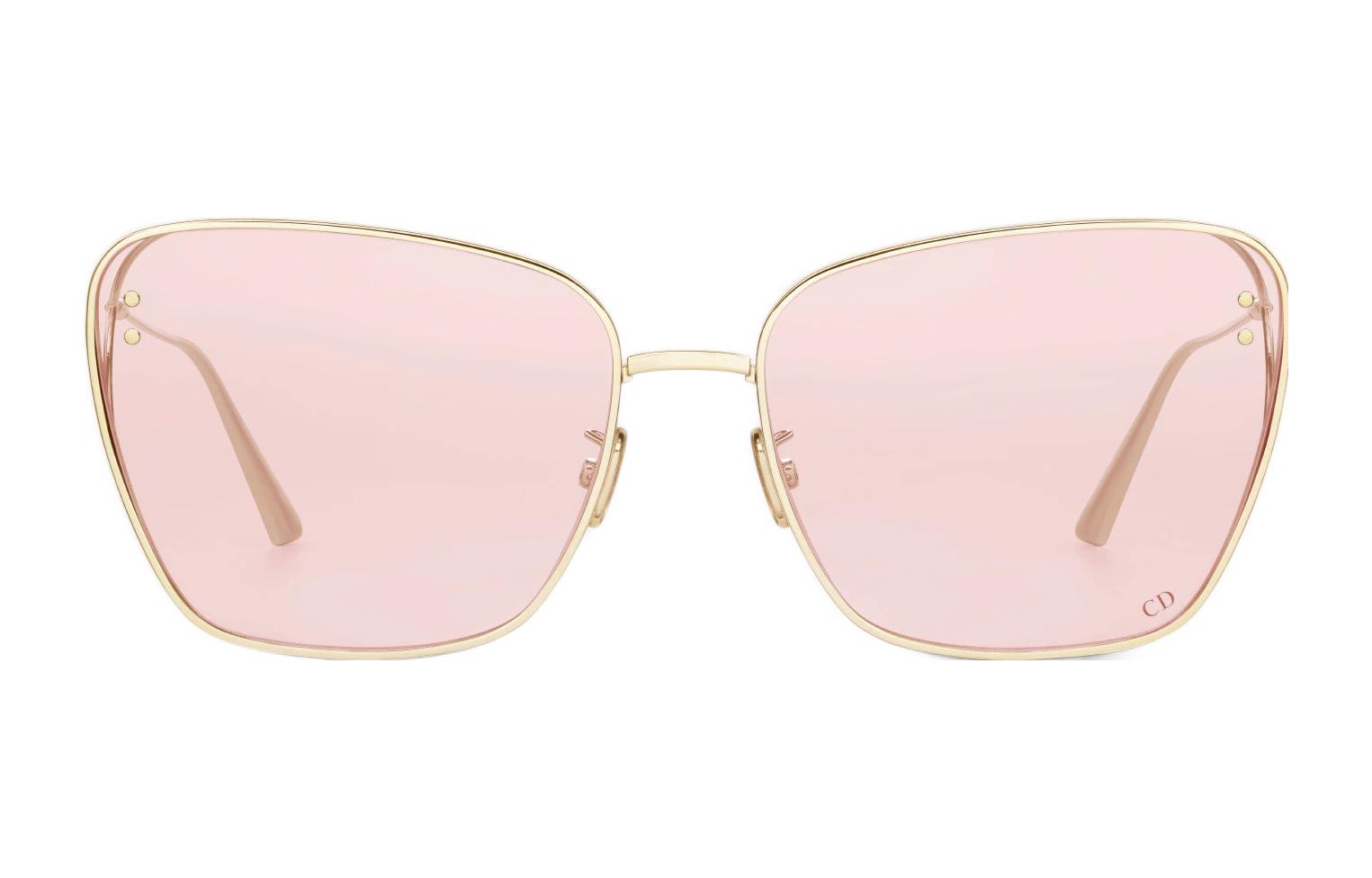 (Women) Dior Metal MIDior B2U Butterfly Sunglasses for Women - Light Pink. MISDB2UXR-B0L0 圖 3