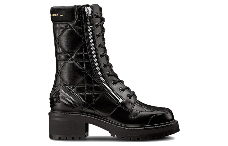 Order (Women) Dior Mid-Top Leather Sneaker 'Black' KCI733CQC_900