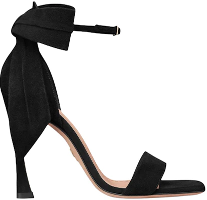 (W) Dior Mille ''Sandalo Nero in Velluto Confortevole'' KCQ938VVV_S900 Order (W) Dior Mille ''Sandalo Nero in Velluto Confortevole'' KCQ938VVV_S900
