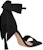 (W) Dior Mille 'Sandal Beludru Hitam Keselesaan' KCQ938VVV_S900