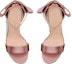 Purchase (W) Dior Mille Kulit 'Keselesaan Sederhana' Sandal Satu Tali 12cm 'Merah Jambu' KCQ944SAT_S19O