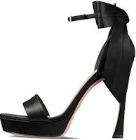(Women) Dior Mille Leather Black 'Comfortable Versatile Slingback Sandals' KCQ944SAT_S900 (Women) Dior Mille Leather Black 'Comfortable Versatile Slingback Sandals' KCQ944SAT_S900