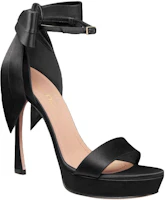 Lookbook (W) Dior Mille Cuero Negro 'Sandalias Slingback Cómodas y Versátiles' KCQ944SAT_S900