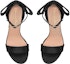 Purchase (W) Sandal Slingback Kulit Dior Mille Hitam 'Selesa dan Serbaguna' KCQ944SAT_S900