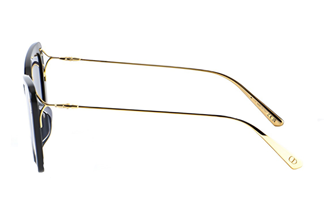 Shop (W) Dior MISS Dior 不規則框太陽眼鏡 黑色 MISDB5F-12B0