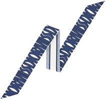 (Women) DIOR Miss Dior Mitzah Silk Scarf for Women - Navy Blue Print Design. 45MID106I607_C540 (Women) DIOR Miss Dior Mitzah Silk Scarf for Women - Navy Blue Print Design. 45MID106I607_C540