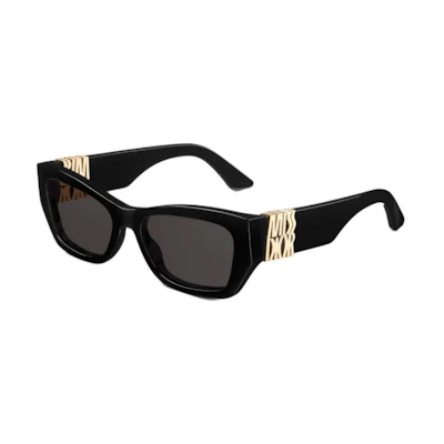 (Women) DIOR Miss Dior Rectangular Acetate Black Sunglasses for Women. MISSS1IXR_10A0