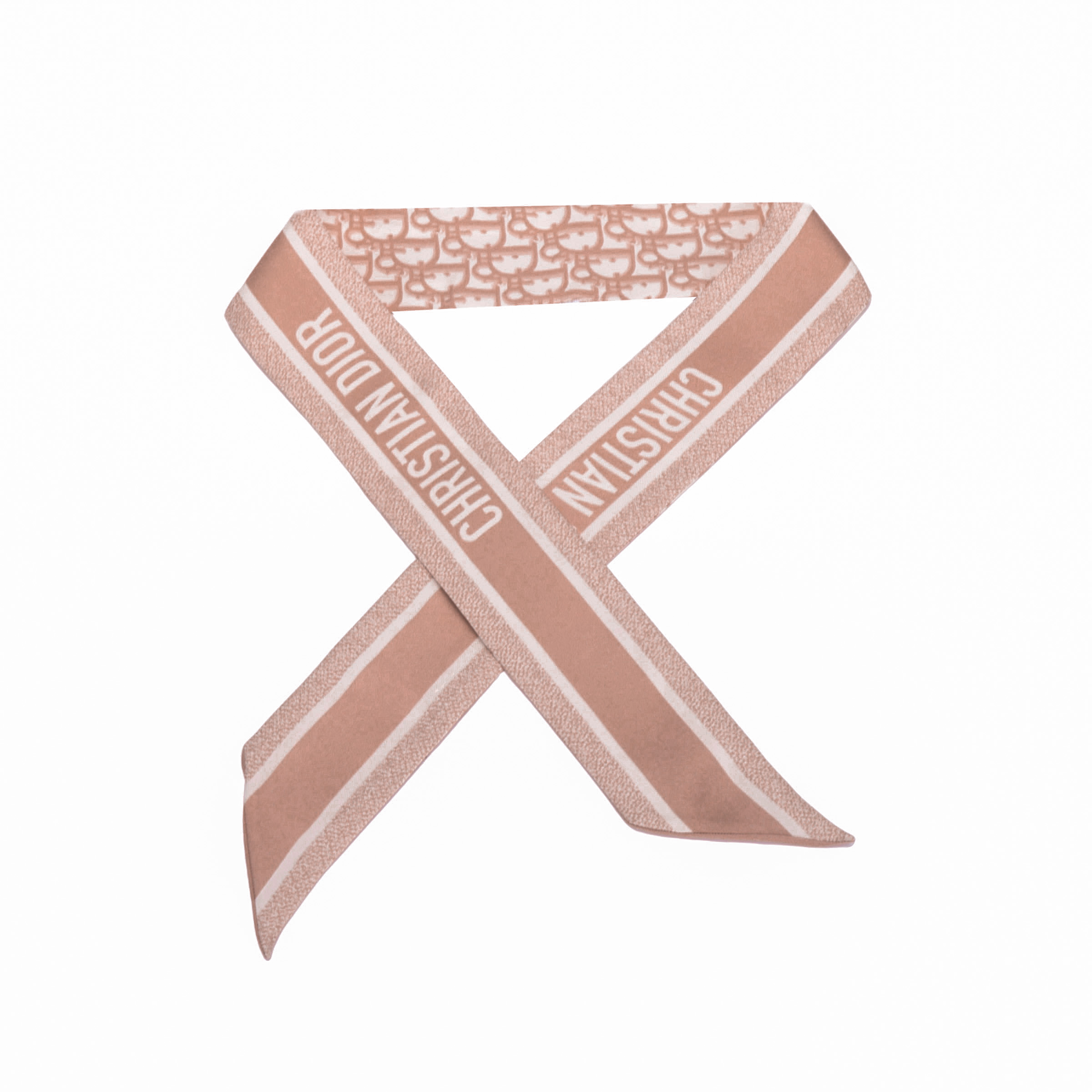 (Women) DIOR Mitzah Oblique Print Silk Scarf for Women. 15DOB106I600-C412