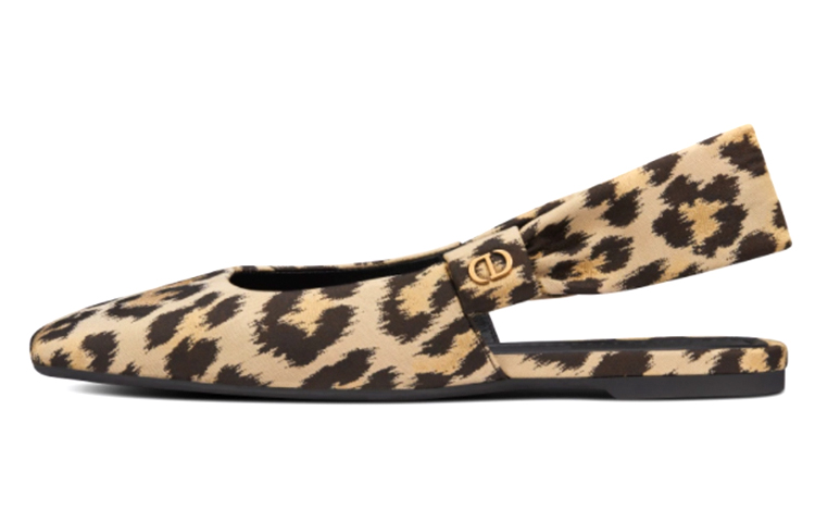 (Women) Dior Mizza 'Leopard Ballet Flats' KDB704LNY_S26U