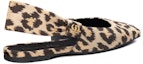 Shop (W) Dior Mizza 'Leopard Ballet Flats' Kasut Leper Balet Harimau Bintang KDB704LNY_S26U