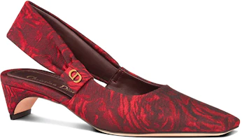 Order DIOR 迪奧 Mizza 露跟高跟鞋 女款 緋紅色