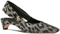 (W) Sandal Tumit Tinggi Dior Mizza 'Hitam Kelabu' KCP916LNY_S27G