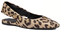 Shop (W) Dior Mizza Balerina Cetakan Belang Leopard 'Coklat' KCB704LNY_S26U