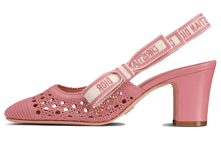 (Women) Dior Moi Heeled Mules 'Crimson' KDP890RCE_S50P