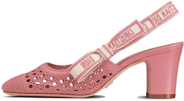 (Women) Dior Moi Heeled Mules 'Crimson' KDP890RCE_S50P (Women) Dior Moi Heeled Mules 'Crimson' KDP890RCE_S50P
