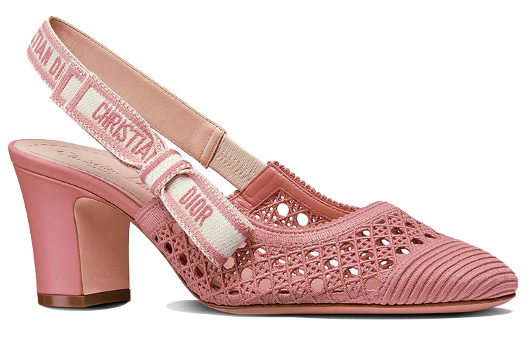 Order 迪奧 Moi 露跟方頭 方跟 高跟鞋 女款 緋紅色