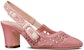(W) Dior Moi Tumit Tinggi Mules 'Crimson' KDP890RCE_S50P