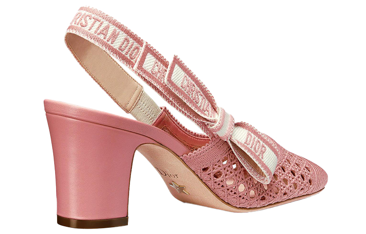 Shop 迪奧 Moi 露跟方頭 方跟 高跟鞋 女款 緋紅色