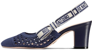 (Women) Dior Moi High Heels 'Blue Slingback' KDP890RCE_S93B (Women) Dior Moi High Heels 'Blue Slingback' KDP890RCE_S93B