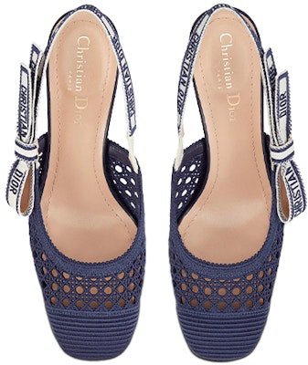 (Women) Dior Moi High Heels 'Blue Slingback' KDP890RCE_S93B Lookbook (Women) Dior Moi High Heels 'Blue Slingback' KDP890RCE_S93B
