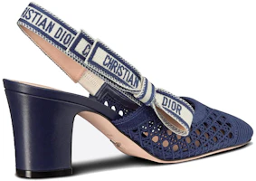 Shop (Women) Dior Moi High Heels 'Blue Slingback' KDP890RCE_S93B