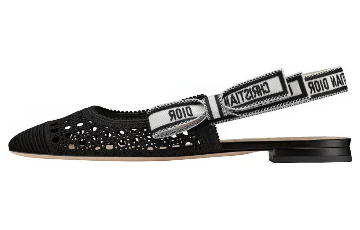 (Women) Dior MOI x Ballet Flats 'Simple Black' KCB681RCE_S900