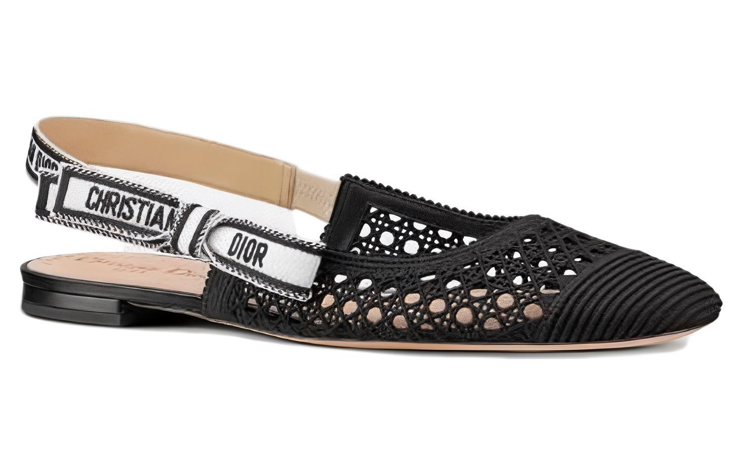 Order (W) Dior MOI x Bailarinas 'Negro Simple' KCB681RCE_S900