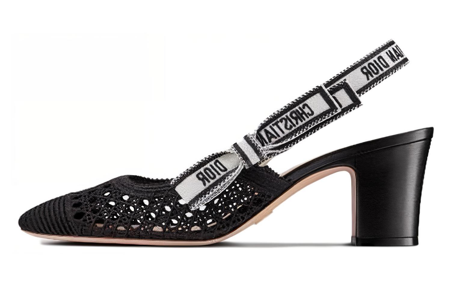 (Women) Dior MOI x Open-Heel High 'Black' KDP890RCE_S900