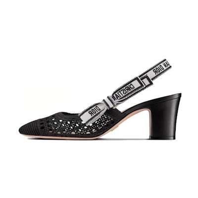 (W) Dior MOI Open-Heel High 'Black'