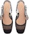 (W) Dior MOI x Open-Heel Tinggi 'Hitam' KDP890RCE_S900