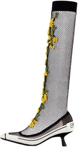 (W) Dior Motion 'High Heels Jaring Bordir Hitam Putih' KDP976GWR_S56X Buy (W) Dior Motion 'High Heels Jaring Bordir Hitam Putih' KDP976GWR_S56X