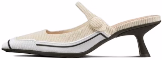 (Women) Dior Motion 'Mule High Heels White' KDP953DUF_S03W (Women) Dior Motion 'Mule High Heels White' KDP953DUF_S03W