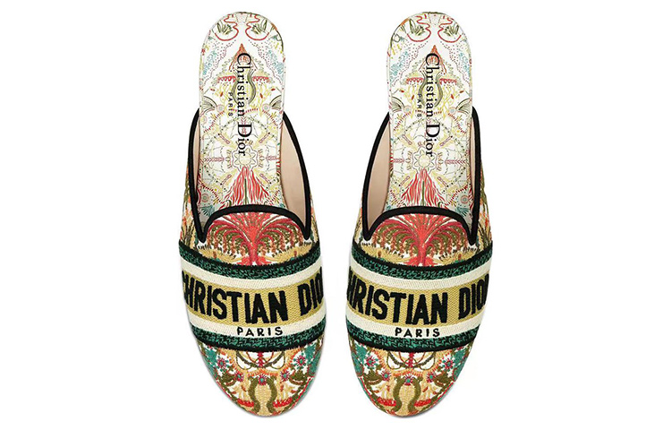 Lookbook DIOR 迪奧 Off Mule 休閒平底涼鞋 女款 彩色