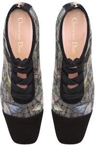 (W) Dior ノーティーD スエード アンクルブーツ (黒/灰) KDI979BMT_S26X Shop (W) Dior ノーティーD スエード アンクルブーツ (黒/灰) KDI979BMT_S26X