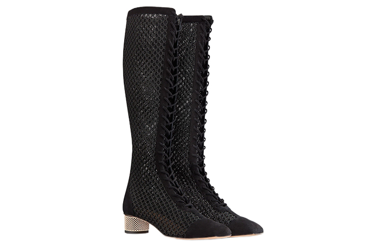 Order (W) Dior Naughtily-D High 'Malla Negra Recortada' KDI856REH_S900