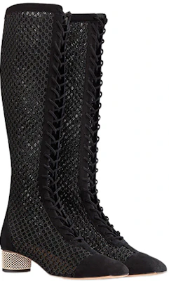 (W) Dior Naughtily-D High 'Malla Negra Recortada' KDI856REH_S900 Order (W) Dior Naughtily-D High 'Malla Negra Recortada' KDI856REH_S900