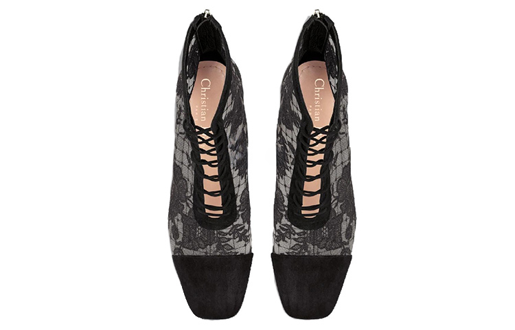 Lookbook (W) Dior Stivaletto Tacco Alto 8cm ''Black Zip'' KCI952ROY_S900