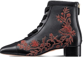 (Women) Dior Naughtily-D Leather Boot 'Black Red' KCI982BYC_S36X (Women) Dior Naughtily-D Leather Boot 'Black Red' KCI982BYC_S36X