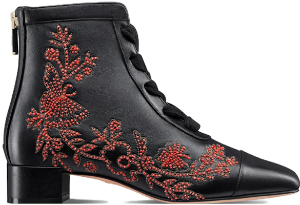 (W) Botte en Cuir Dior Naughtily-D ''Noir Rouge'' KCI982BYC_S36X Order (W) Botte en Cuir Dior Naughtily-D ''Noir Rouge'' KCI982BYC_S36X