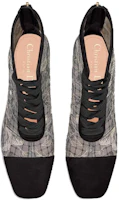 Shop DIOR迪奧 Naughtily-D 網布 舒適百搭 短靴 女款 黑色
